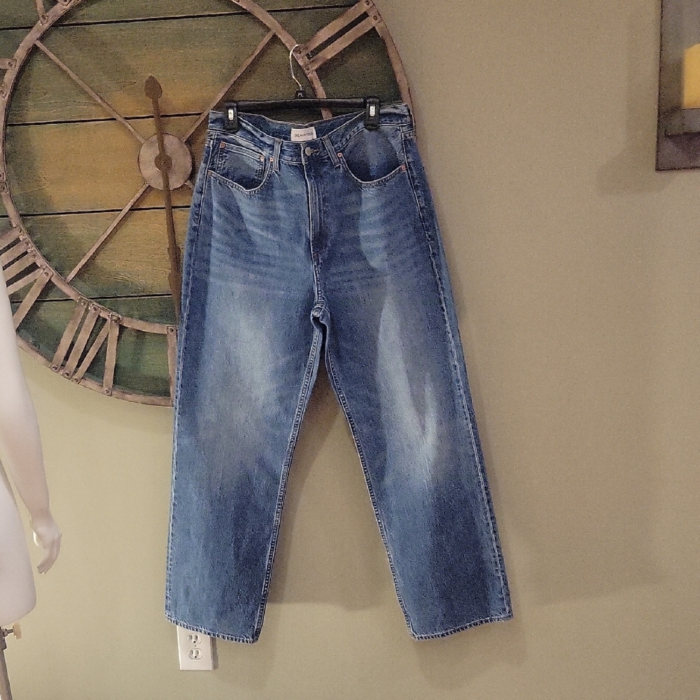 Denim Forum The 90's Iggy Lo-Rise Baggy Relaxed Fit Blue Jeans